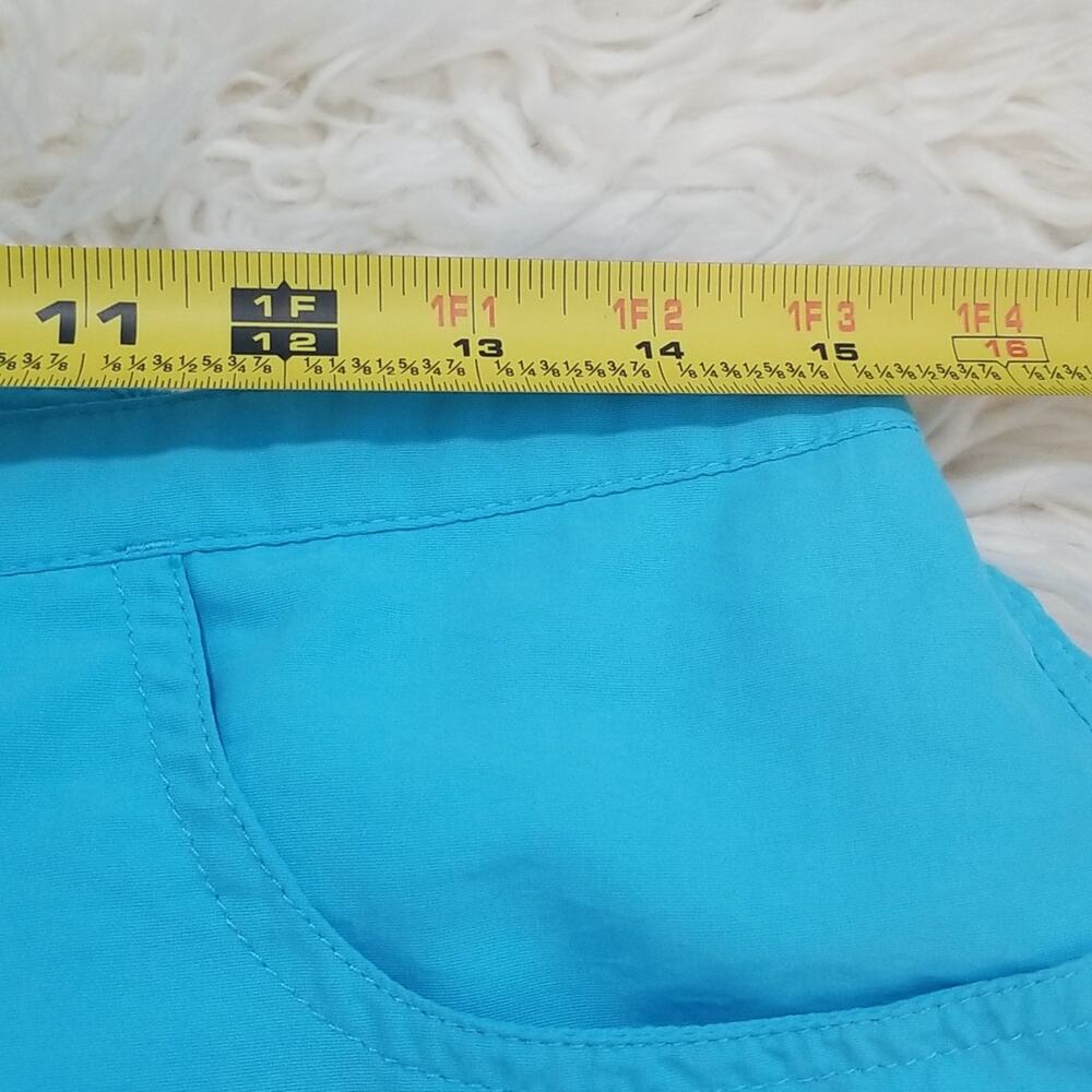 L.L. Bean Women’s Aqua Blue Nylon Hiking Skirt Size Small Athleisure - Picture 4 of 5